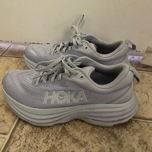 HOKA Bondi 8 pastel purple Running Shoes